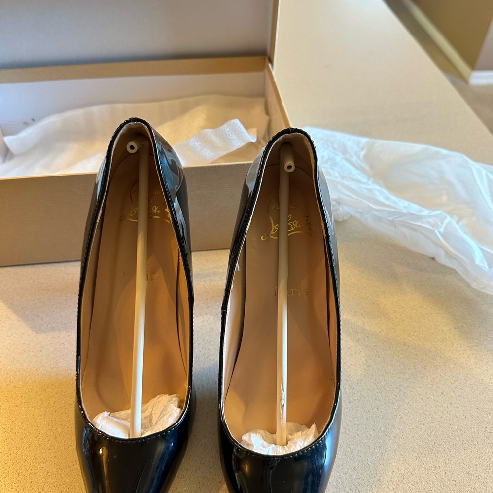 Christian Louboutin black high heels